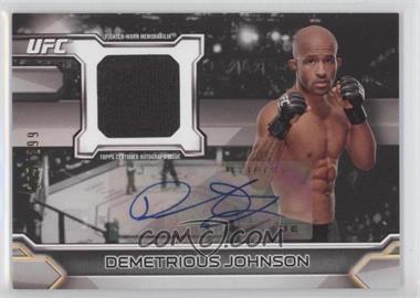 2016 Topps UFC Knockout - Autographed Relics #KAR-DJ - Demetrious Johnson /299