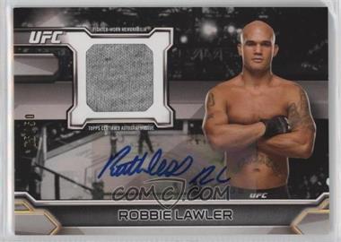 2016 Topps UFC Knockout - Autographed Relics #KAR-RL - Robbie Lawler /50