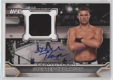 2016 Topps UFC Knockout - Autographed Relics #KAR-ST - Stephen Thompson /250