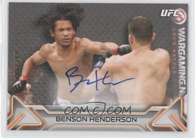 2016 Topps UFC Knockout - Autographs #KA-BH - Benson Henderson /249