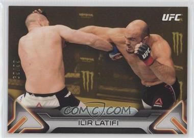 2016 Topps UFC Knockout - [Base] - Gold #36 - Ilir Latifi /99