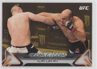 2016 Topps UFC Knockout - [Base] - Gold #36 - Ilir Latifi /99