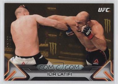 2016 Topps UFC Knockout - [Base] - Gold #36 - Ilir Latifi /99