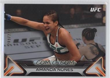 2016 Topps UFC Knockout - [Base] - Silver #91 - Amanda Nunes /227