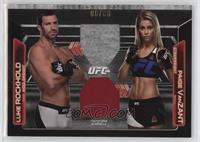 Paige VanZant, Luke Rockhold #/88