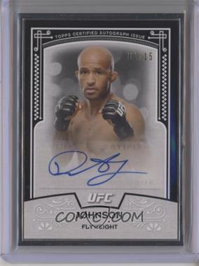 2016 Topps UFC Knockout - Museum Collection Autographs - Silver #MCC-DJ - Demetrious Johnson /15