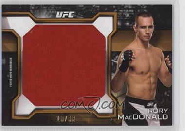 2016 Topps UFC Knockout - Relics - Gold #KR-RM - Rory MacDonald /88