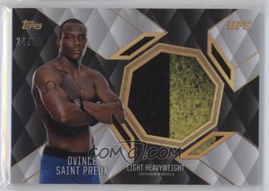 2016 Topps UFC Top of the Class - Relics - Silver #TCR-OS - Ovince Saint Preux /25