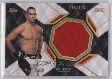 2016 Topps UFC Top of the Class - Relics #TCR-RM - Rory MacDonald /199