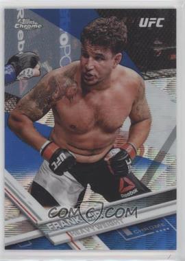 2017 Topps Chrome UFC - [Base] - Blue Wave Refractor #63 - Frank Mir /75