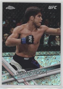 2017 Topps Chrome UFC - [Base] - Diamond Refractor #27 - Henry Cejudo