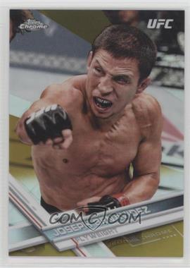 2017 Topps Chrome UFC - [Base] - Gold Refractor #35 - Joseph Benavidez /50