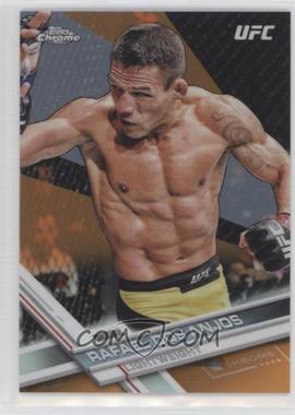 2017 Topps Chrome UFC - [Base] - Orange Refractor #64 - Rafael Dos Anjos /25