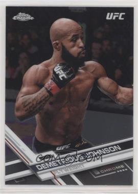 2017 Topps Chrome UFC - [Base] #23 - Demetrious Johnson