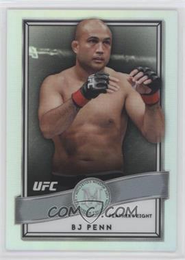 2017 Topps Chrome UFC - Museum Collection - Refractor #UM-BP - BJ Penn /99