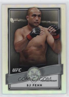 2017 Topps Chrome UFC - Museum Collection - Refractor #UM-BP - BJ Penn /99