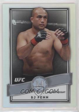 2017 Topps Chrome UFC - Museum Collection - Refractor #UM-BP - BJ Penn /99