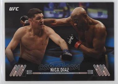 2017 Topps UFC Knockout - [Base] - Blue #58 - Nick Diaz /99