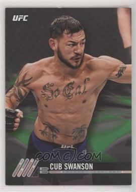 2017 Topps UFC Knockout - [Base] - Green #92 - Cub Swanson /215