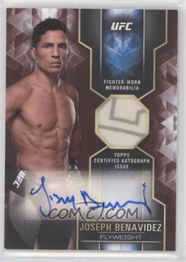 2017 Topps UFC Knockout - Knockout Autograph Relics - Red #KAR-JB - Joseph Benavidez /10