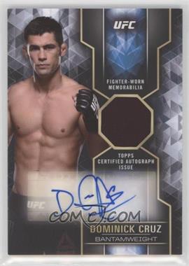 2017 Topps UFC Knockout - Knockout Autograph Relics #KAR-DCR - Dominick Cruz /35