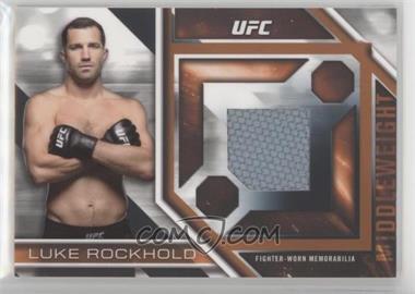 2017 Topps UFC Knockout - Mat Relics #FMR-LR - Luke Rockhold /130