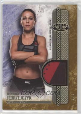 2017 Topps UFC Knockout - Tier One Relics - Gold #T1R-JJ - Joanna Jedrzejczyk /1