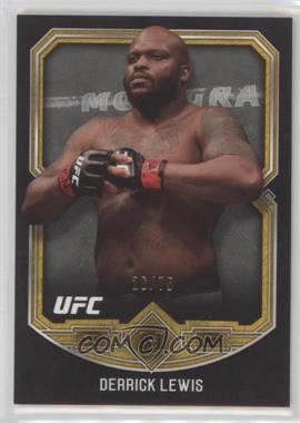 2017 Topps UFC Museum Collection - [Base] - Gold #24 - Derrick Lewis /75