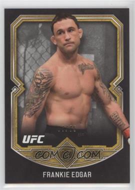 2017 Topps UFC Museum Collection - [Base] - Gold #42 - Frankie Edgar /75
