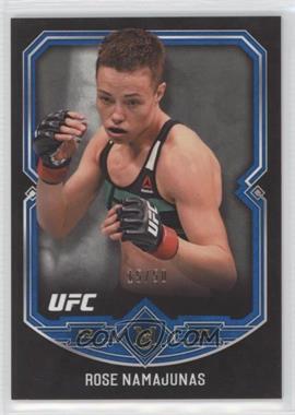 2017 Topps UFC Museum Collection - [Base] - Sapphire #19 - Rose Namajunas /50