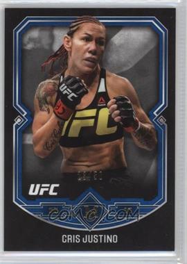 2017 Topps UFC Museum Collection - [Base] - Sapphire #41 - Cris Justino /50