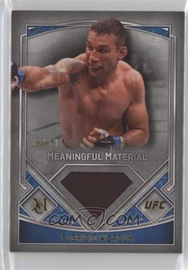 2017 Topps UFC Museum Collection - Meaningful Materials - Gold #MMR-FW - Fabricio Werdum /10