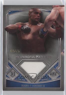 2017 Topps UFC Museum Collection - Meaningful Materials #MMR-DC - Daniel Cormier /75