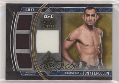 2017 Topps UFC Museum Collection - Single Fighter Primary Pieces Quad - Gold #SPQR-TF - Tony Ferguson /10