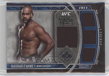 2017 Topps UFC Museum Collection - Single Fighter Primary Pieces Quad Legends #SQRL-RE - Rashad Evans /25