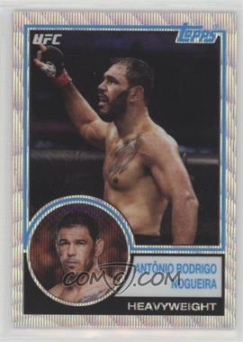 2018 Topps Chrome UFC - 1983 Topps Baseball Design - Wave Refractor #UFC83-ARN - Antonio Rodrigo Nogueira /99