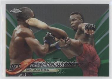 2018 Topps Chrome UFC - [Base] - Green Refractor #14 - Ovince Saint Preux /99