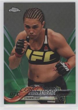 2018 Topps Chrome UFC - [Base] - Green Refractor #52 - Jessica Andrade /99