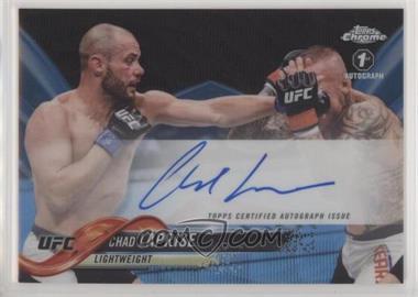 2018 Topps Chrome UFC - Fighter Autographs - Blue Wave Refractor #FA-CLA - Chad Laprise /75