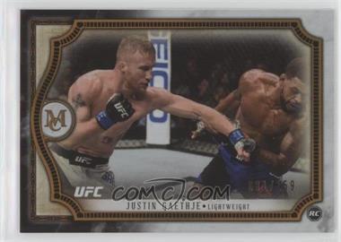 2018 Topps Museum Collection - [Base] - Copper #23 - Justin Gaethje /159