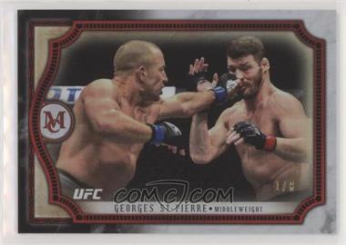 2018 Topps Museum Collection - [Base] - Ruby #3 - Georges St-Pierre /8