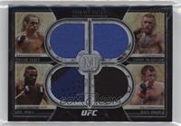 Urijah Faber, Conor McGregor, Jon Jones, Matt Hughes #/50