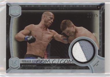 2018 Topps Museum Collection - Meaningful Moments Relics #MMR-DC - Donald Cerrone /75