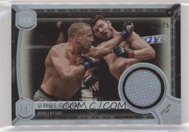 2018 Topps Museum Collection - Meaningful Moments Relics #MMR-GSP - Georges St-Pierre /75