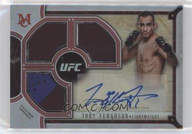 2018 Topps Museum Collection - Signature Swatch Triple Relic Autographs - Ruby #SSATR-TF - Tony Ferguson /8