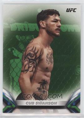 2018 Topps UFC Knockout - [Base] - Green #46 - Cub Swanson /199 [EX to NM]
