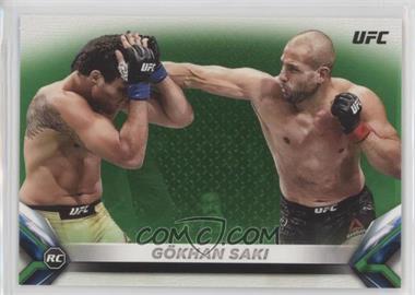 2018 Topps UFC Knockout - [Base] - Green #55 - Gökhan Saki /199