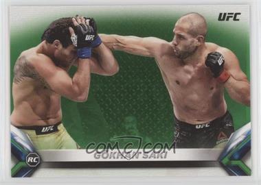 2018 Topps UFC Knockout - [Base] - Green #55 - Gökhan Saki /199