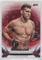 Chris Weidman #/8