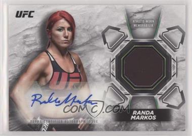 2018 Topps UFC Knockout - Knockout Autograph Relics #KAR-RM - Randa Markos /199